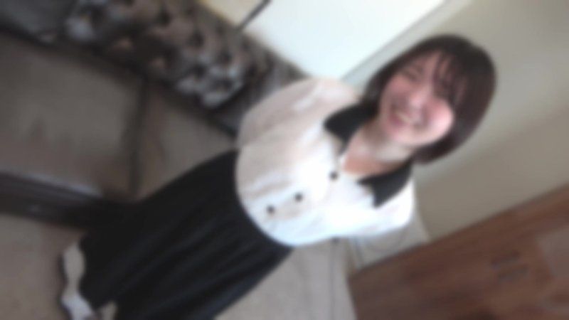 【衝擊作】有著天使般笑容和白皙美巨乳♡療癒系美女臉頰通紅，對雞巴如癡如醉。在恩愛的HZO到最高潮。再拍多幾次！